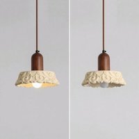 2 Stück Vintage Hängelampe Retro Pendelleuchte Höhenverstellbar Deckenleuchte Deco Kronleuchter Ø20cm Stil A 2 Stück Vintage Hängelampe Retro Pendelleuchte Höhenverstellbar Deckenleuchte Deco Kronleuchter Ø20cm Stil A von WOTTES