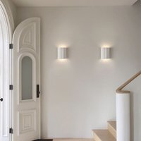 2er Set LED Modern Wandleuchte Kreative Innen Wandlampe Up Down Deckenlampe Lampe Wand Milchig Weiß 2er Set LED Modern Wandleuchte Kreative Innen Wandlampe Up Down Deckenlampe Lampe Wand Milchig Weiß von WOTTES