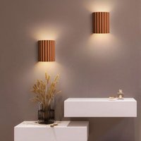 2er Set LED Modern Wandleuchte Kreative Innen Wandlampe Up Down Deckenlampe Lampe Wand Orange von WOTTES