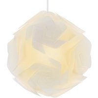 Diy Puzzle Lampenschirm Modern Deckenlampe Innenbereich Pendelleuchte Kreative Weiß Hängeleuchte Diy Puzzle Lampenschirm Modern Deckenlampe Innenbereich Pendelleuchte Kreative Weiß Hängeleuchte von WOTTES