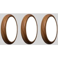 Led Deckenlampe Retro Deckenleuchte Metall Wohnzimmerlampe Runde Küchenlampe Kaltweiß Licht - 3Pcs von WOTTES