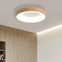 Led Deckenleuchte Rund Deckenlampe Metall Acryl Pendelleuchte 18W Ø30CM für Küche Wohnzimmer Flur - Neutrales Licht Led Deckenleuchte Rund Deckenlampe Metall Acryl Pendelleuchte 18W Ø30CM für Küche Wohnzimmer Flur - Neutrales Licht von WOTTES