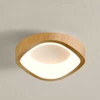 Led Deckenlampe Nordic Deckenleuchte Innen Wohnzimmerlampe Dekoration Schlafzimmerlampe Metall Küchenlampe - Warmweißes Licht von WOTTES