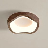 Wottes - led Deckenlampe Retro Deckenleuchte Metall Wohnzimmerlampe Schlafzimmerlampe Küchenlampe - Warmweißes Licht von WOTTES