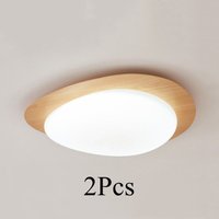Led Deckenlampen Nordic Deckenleuchte Metall Acryl Wohnzimmerlampe Innen Schlafzimmerlampe Kaltweiß Licht - 2Pcs von WOTTES
