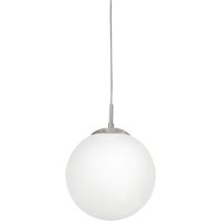 Modern Hängeleuchte Runde Pendellampe Glas Kronleuchter für Esstisch Wohnzimmer Schlafzimmer Küche Ø30CM von WOTTES