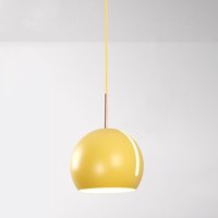 Modern Industrial Pendelleuchte Gelb Hängelampe Metall Deckenleuchte für Schlafzimmer Wohnzimmer Restaurant Loft Bar von WOTTES