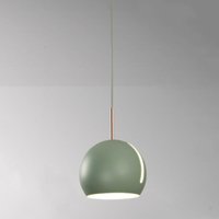 Wottes - Modern Industrial Pendelleuchte Grün Hängelampe Metall Deckenleuchte für Schlafzimmer Wohnzimmer Restaurant Loft Bar von WOTTES