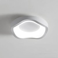 Modern LED Deckenleuchte Design Kreative Deckenlampe Innen Wohnzimmerlampe Weiß Schlafzimmerlampe Küchenlampe - Kaltweiß Licht von WOTTES