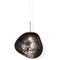 Modern Pendellampe Design Kreative Lampenschirm Hängeleuchte Höhenverstellbare Kronleuchter - Rauchgrau Ø15CM von WOTTES