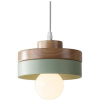 Moderne Hängeleuchte Innenbereich Pendellampe Metall Holz Deckenleuchte für Küche Esszimmer Café Grün Moderne Hängeleuchte Innenbereich Pendellampe Metall Holz Deckenleuchte für Küche Esszimmer Café Grün von WOTTES