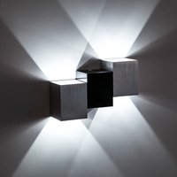 Moderne LED Wandleuchte Innen/Aussen Wandlampe Up and Down Leuchten Weißes Licht von WOTTES