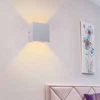 Moderne LED Wandleuchten Aluminium Wandlampe Auf und ab Einstellbarer Lichtstrahl Außenwandleuchte Weiß 6W Warmes Licht von WOTTES