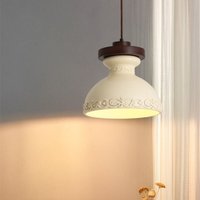 Vintage Hängelampe Retro Pendelleuchte Höhenverstellbar Deckenleuchte Deco Kronleuchter Ø30cm Stil E Vintage Hängelampe Retro Pendelleuchte Höhenverstellbar Deckenleuchte Deco Kronleuchter Ø30cm Stil E von WOTTES