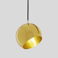 Modern Industrial Pendelleuchte Gold Hängelampe Metall Deckenleuchte für Schlafzimmer Wohnzimmer Restaurant Loft Bar von WOTTES