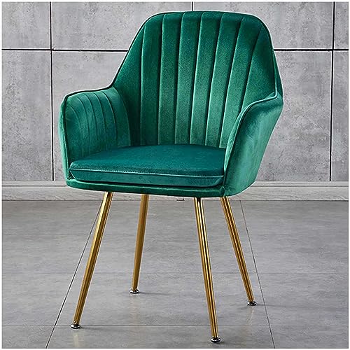 Schminkstuhl aus Samt, Schminkstuhl mit Metallbeinen, Gepolsterter Beistellstuhl, Esszimmerstühle mit Rückenlehne, Für Wohnzimmer, Schlafzimmer, Frisiertisch,C Schminkstuhl aus Samt, Schminkstuhl mit Metallbeinen, Gepolsterter Beistellstuhl, Esszimmerstühle mit Rückenlehne, Für Wohnzimmer, Schlafzimmer, Frisiertisch,C von WOTZOV
