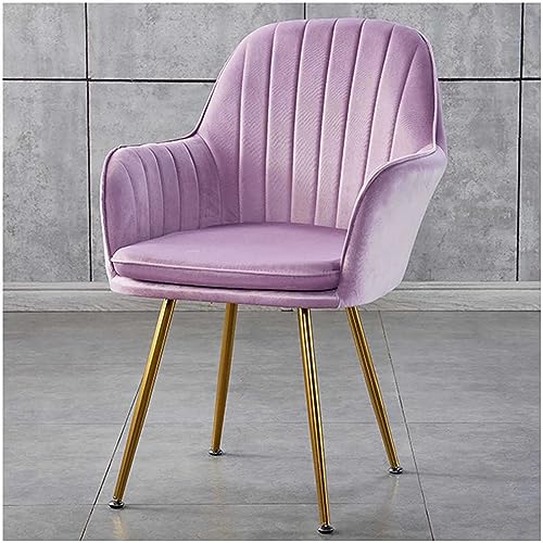 Schminkstuhl aus Samt, Schminkstuhl mit Metallbeinen, Gepolsterter Beistellstuhl, Esszimmerstühle mit Rückenlehne, Für Wohnzimmer, Schlafzimmer, Frisiertisch,H Schminkstuhl aus Samt, Schminkstuhl mit Metallbeinen, Gepolsterter Beistellstuhl, Esszimmerstühle mit Rückenlehne, Für Wohnzimmer, Schlafzimmer, Frisiertisch,H von WOTZOV