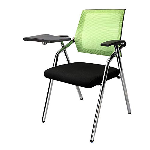 WOTZOV Klappstuhl mit Schreibtafel, Schulungsstuhl mit Tischplatte, Schreibtafel, Konferenzstuhl, Büro-Besprechungsraum, Schulungstisch und -Stuhl, Hockerstuhl，B C von WOTZOV