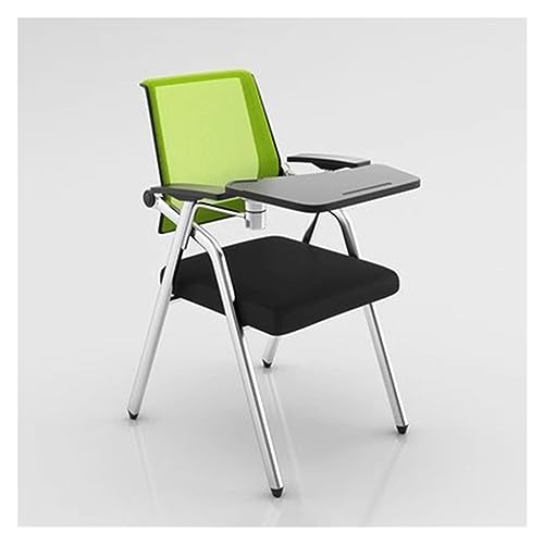 WOTZOV Klappstuhl mit Schreibtafel, Stuhl mit angeschlossenem Schreibtisch für Erwachsene, Netz-Bürostühle mit Lordosenstütze, Faltbarer Computer-Schreibtischstuhl mit Tabl WOTZOV Klappstuhl mit Schreibtafel, Stuhl mit angeschlossenem Schreibtisch für Erwachsene, Netz-Bürostühle mit Lordosenstütze, Faltbarer Computer-Schreibtischstuhl mit Tabl von WOTZOV