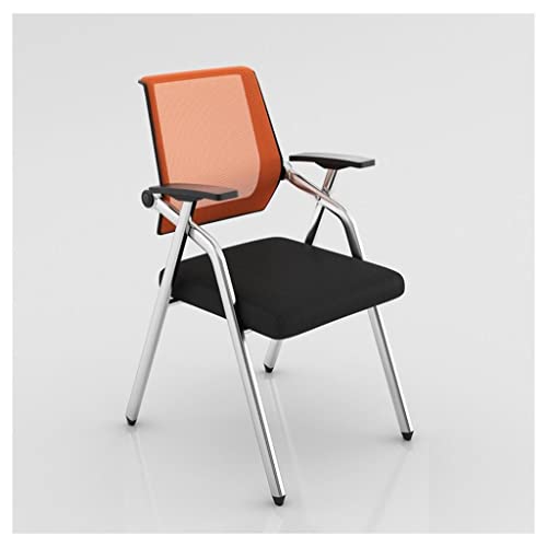 WOTZOV Klappstuhl mit Schreibtafel, schwarzer Netzstoff, ergonomischer Schreibtischstuhl, Schülerstuhl mit Schreibtischaufsatz, mit Tablet-Arm, Schreibtafel und Getränkehal,Orange Style2 WOTZOV Klappstuhl mit Schreibtafel, schwarzer Netzstoff, ergonomischer Schreibtischstuhl, Schülerstuhl mit Schreibtischaufsatz, mit Tablet-Arm, Schreibtafel und Getränkehal,Orange Style2 von WOTZOV