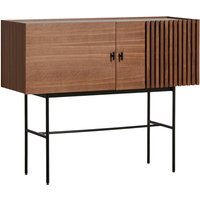 Sideboard Array walnut 120 cm L von WOUD