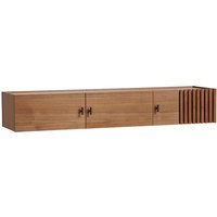 Sideboard Array Wall walnut von WOUD