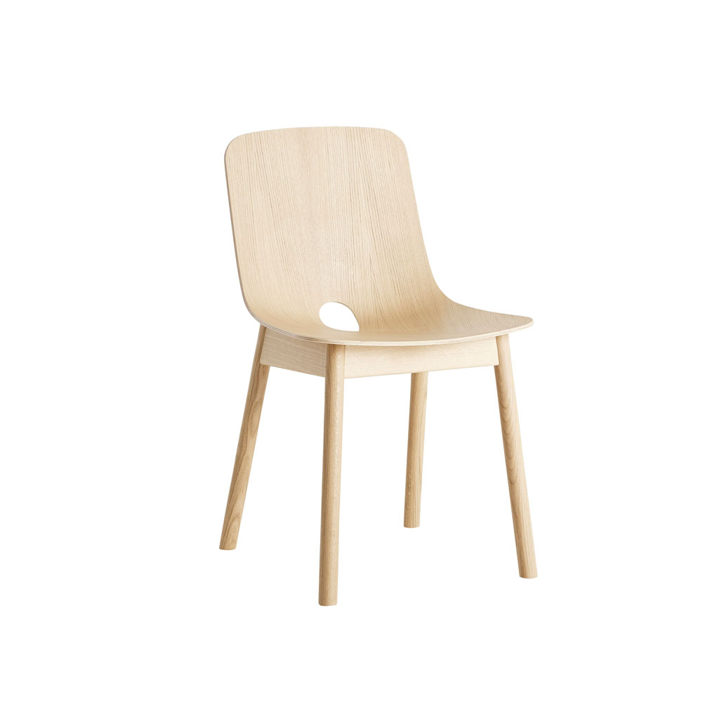 Woud - Mono Dining Chair - komfortabler Design Esstischstuhl in Eiche von WOUD