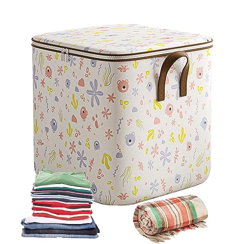 Aufbewahrungsboxen für Kleidung, große Aufbewahrungstaschen, Wäscheschrank-Organizer und Aufbewahrungskörbe, faltbare Aufbewahrungsboxen für Kleidung, dekorative Regale für Aufbewahrungsboxen von WOUND
