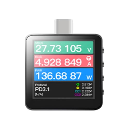 Power Z Typ C KM003C Voltmeter Ladegerät Digitale Amperemeterspannung Strom Ripplesvolt Messgerät Detektor von WOURRD