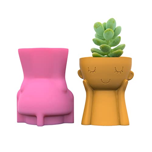 Süßer Junge Sukkulente Silikonform Oramente Hausgemachter Aschenbecher Blumenköpfe Kunsthandwerk Geschenk Hausgemachter Blumentopf Harzform Form Süßer Junge Sukkulente Silikonform Oramente Hausgemachter Aschenbecher Blumenköpfe Kunsthandwerk Geschenk Hausgemachter Blumentopf Harzform Form von WOURRD
