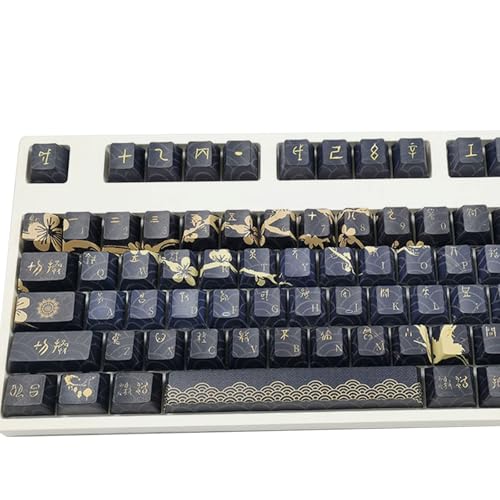 WOURRD 108 Keys/Set Dawns Theme Dye Sublimations Keycap PBTs Original Height Keycaps For Mechanical Keyboards WOURRD 108 Keys/Set Dawns Theme Dye Sublimations Keycap PBTs Original Height Keycaps For Mechanical Keyboards von WOURRD
