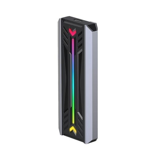 WOURRD Kleine Und Haltbarkeit Typ C 3.1 NVME Solid Laufwerke Gehäuse Mit Schnelldateiübertragungs Und Multicooling Funktionen von WOURRD