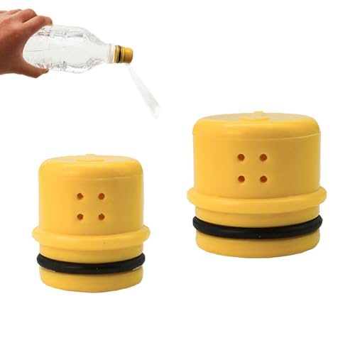 WOUYTPE 2 Stück Flaschenverschluss, Kleinste Mobile Reisebidet, Portable Bidet, Geeignet für Private Dusche, Waschen Im Freien, Blumen Gießen, Ersatz für Feuchttücher (Klein + Groß) von WOUYTPE