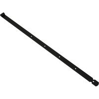 Ladenband schwarz 120 cm gerade Halbmond - pro Stück Ladenband schwarz 120 cm gerade Halbmond - pro Stück von WOVAR