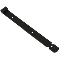 Ladenband schwarz 40 cm gerade Halbmond - pro Stück Ladenband schwarz 40 cm gerade Halbmond - pro Stück von WOVAR