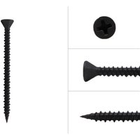 Schnellbauschrauben Phosphatierter Stahl Grobgewinde 4,8 x 150 mm Schnellbauschrauben Phosphatierter Stahl Grobgewinde 4,8 x 150 mm von WOVAR