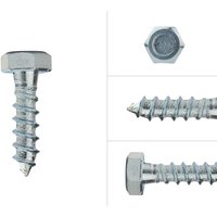 Sechskant Holzschrauben Verzinkt M8 x 30 mm - Pro 200 Stück Sechskant Holzschrauben Verzinkt M8 x 30 mm - Pro 200 Stück von WOVAR