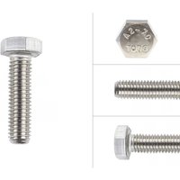 Sechskantschrauben Edelstahl M8 x 30 mm - 100 Stück Sechskantschrauben Edelstahl M8 x 30 mm - 100 Stück von WOVAR