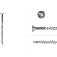 Spanplattenschrauben Verzinkt 5 x 80 mm Torx 25 Teilgewinde - Spanplattenschrauben Verzinkt 5 x 80 mm Torx 25 Teilgewinde - von WOVAR