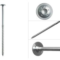 Tellerkopfschrauben verzinkt Torx 8 x 180 mm - Schachtel 50 Stück Tellerkopfschrauben verzinkt Torx 8 x 180 mm - Schachtel 50 Stück von WOVAR