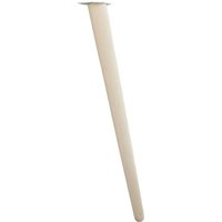 Tischbein Holz Buche 720 mm - Pro Stück Tischbein Holz Buche 720 mm - Pro Stück von WOVAR