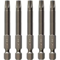 Torx Bit TX30 Lang 75 mm - Pro 5 Stück Torx Bit TX30 Lang 75 mm - Pro 5 Stück von WOVAR