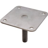 Verstellbare Aufschraubplatte für Betonsockel M16 Edelstahl - Pro Verstellbare Aufschraubplatte für Betonsockel M16 Edelstahl - Pro von WOVAR