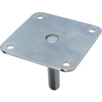 Verstellbare Aufschraubplatte für Betonsockel M16 Verzinkt - Pro Verstellbare Aufschraubplatte für Betonsockel M16 Verzinkt - Pro von WOVAR