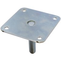 Verstellbare Aufschraubplatte für Betonsockel M20 Verzinkt - Pro Verstellbare Aufschraubplatte für Betonsockel M20 Verzinkt - Pro von WOVAR