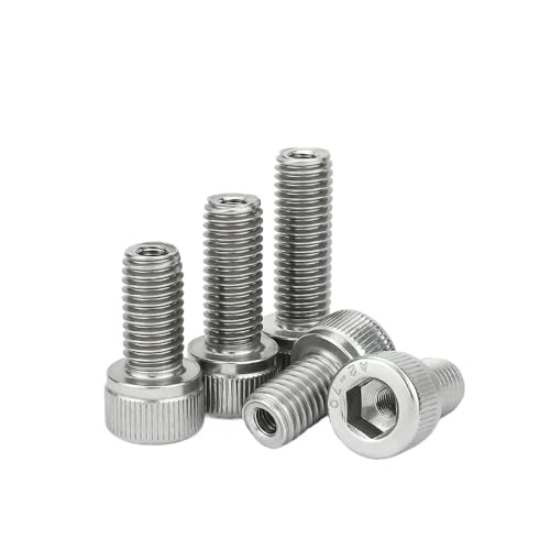 M6 m8 m10 m12 m14 Edelstahl Inbus Sechskantkopf Hohlschrauben Bolzen (M14 x 2.0 x 45mm, Hole 7.2mm) von WOVSTNOV