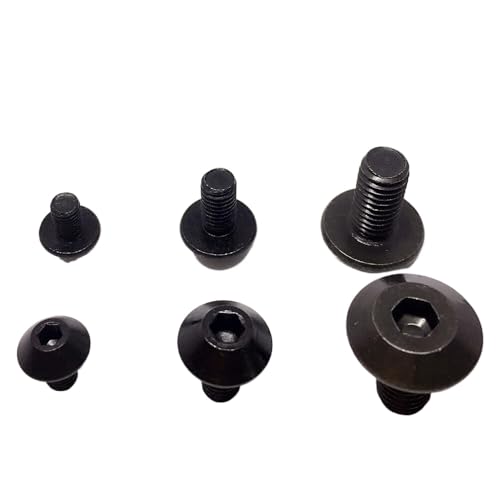 Regenschirm Pilz Form Hex Socket Bolt CNC Drehmaschine Werkzeug Fräser Schrauben (M6*10mm - 0.75 Pitch) von WOVSTNOV