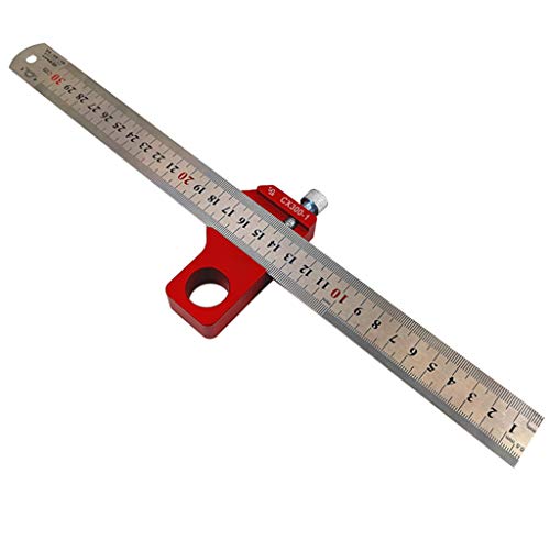 WOWOWO CX300-1 Holzbearbeitung 45-Grad-Winkel Scribe Carpenter Gauge Measurement Layout von WOWOWO