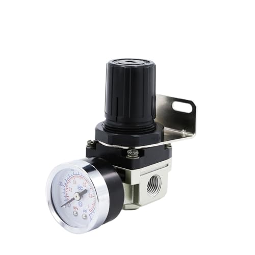 Luftdruckregelventil Luftkompressor Druckregulierung AR2000 Luftdruckregelventil pneumatisch(AR2000-02) von WOXEVOLM