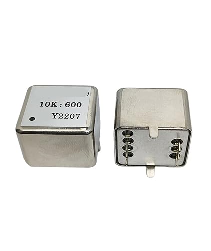 WOXEVOLM 2 Stück Permalloy 10k:10K 600:600 10K:600 10k:10k Audio-Transformator Audio-Isolator Verstärker Kuh symmetrisch(Green,2207 Square) von WOXEVOLM